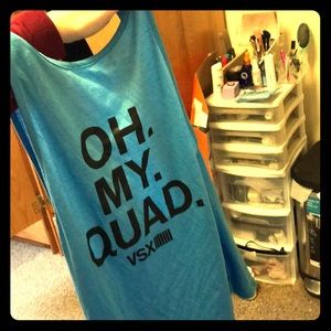 Oh my quad workout vs tank